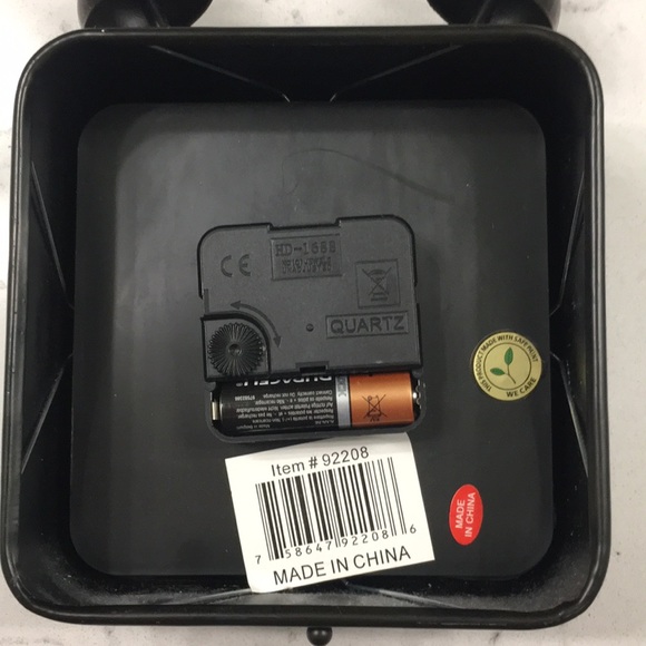 ❌given to a friend❌Brown battery operated clock - Picture 4 of 4